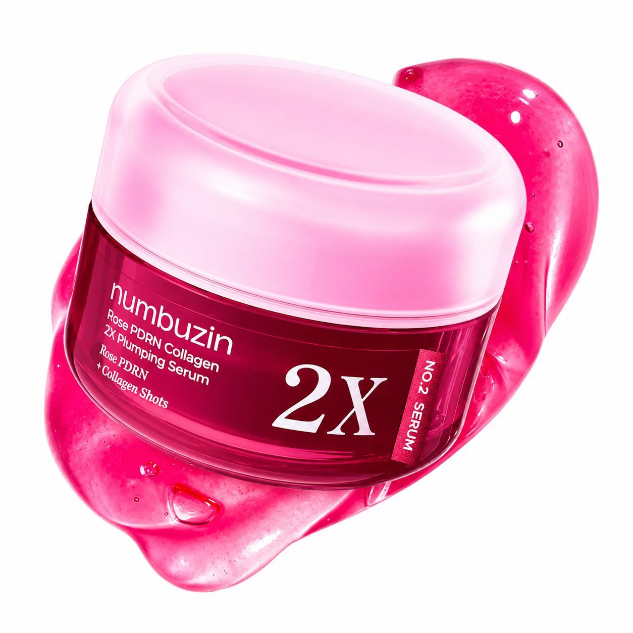 Numbuzin No.2 Rose PDRN Collagen 2X Plumping Serum 30ml