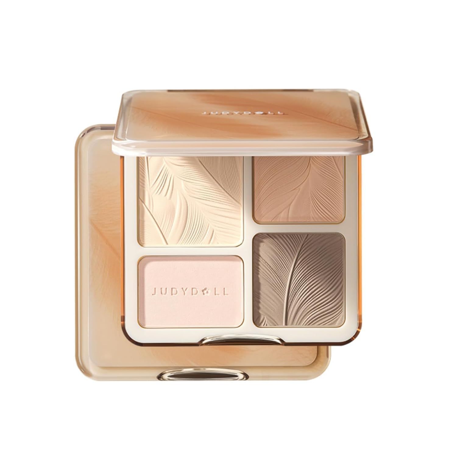 Judydoll 2 in 1 Highlighter &amp; Contour Palette #05 Feather Glow