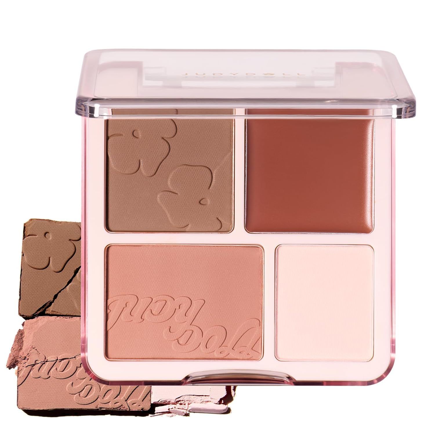 Judydoll Blush &amp; Highlight Palette #101 Bare Essential