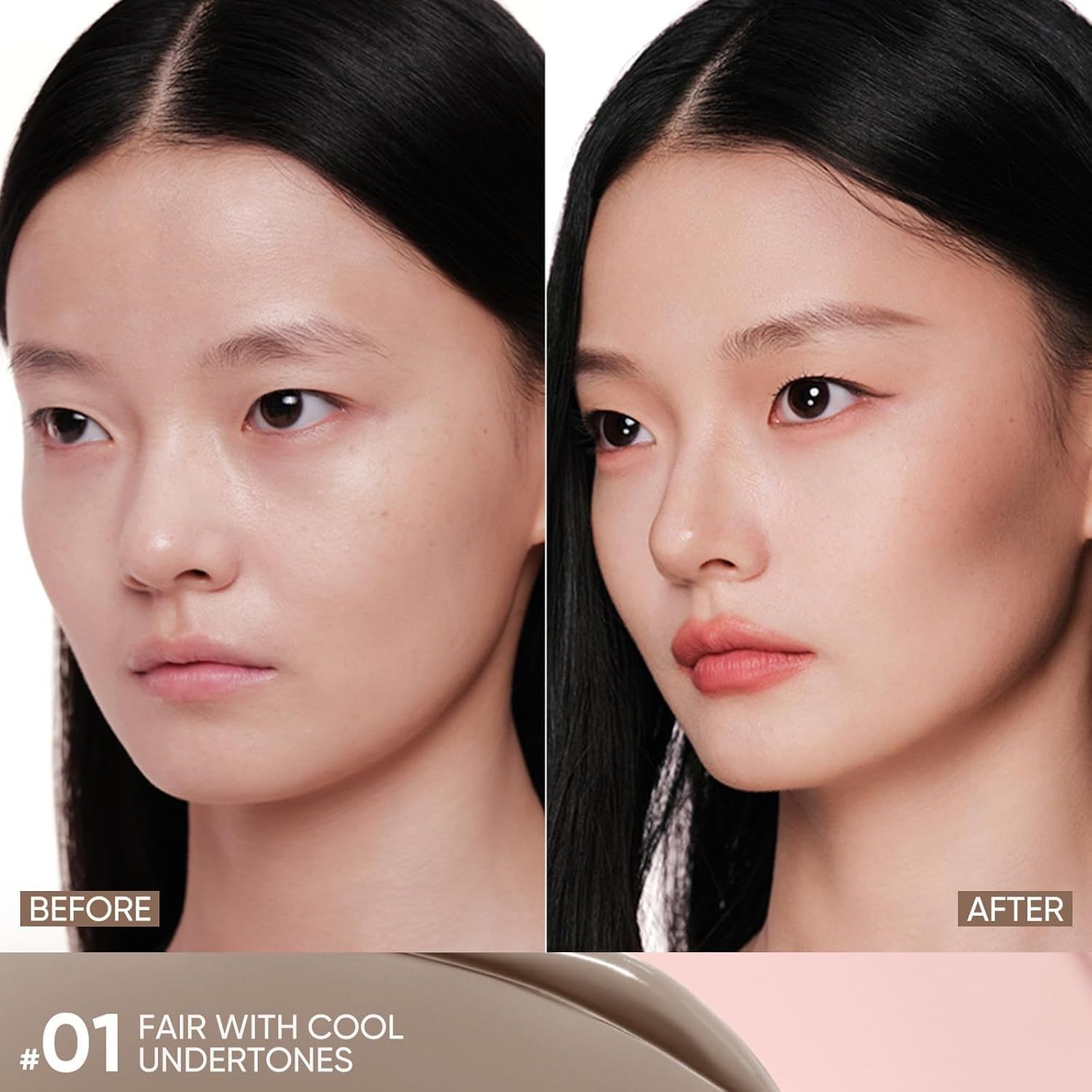 Judydoll Liquid Contour &amp; Under Eye Brightening Duo #01 Fair With Cool Undertones
