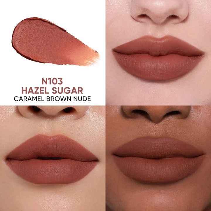 Judydoll Cushion Matte Lock Lip Cream #N103 Hazel Sugar