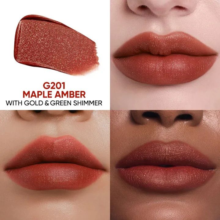 Judydoll Cushion Matte Lock Lip Cream #G201 Maple Amber