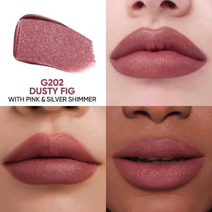 Judydoll Cushion Matte Lock Lip Cream #G202 Dusty Fig