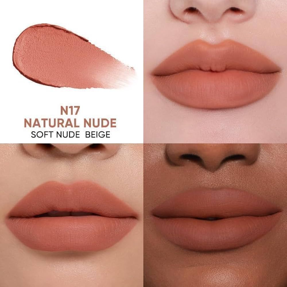 Judydoll Cushion Matte Lock Lip Cream #N17 Natural Nude