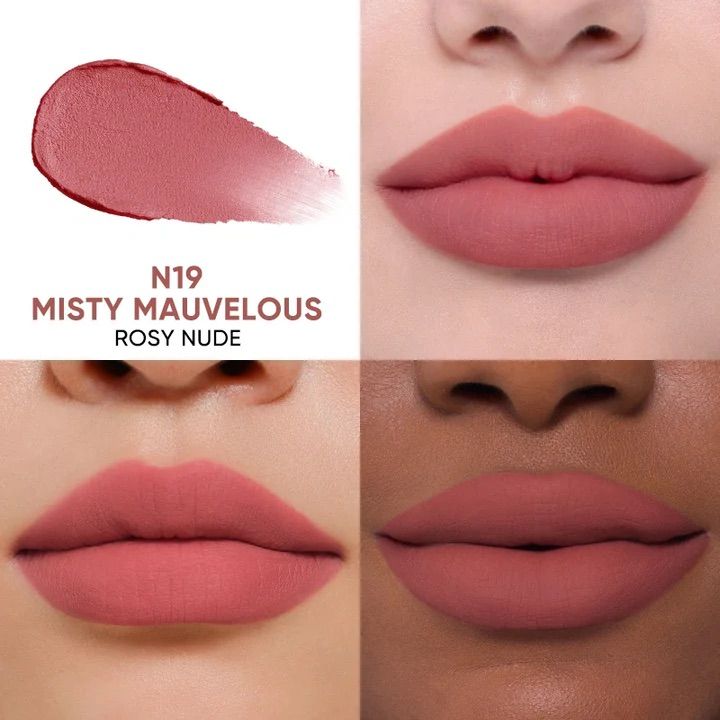 Judydoll Cushion Matte Lock Lip Cream #N19 Misty Mauvelous