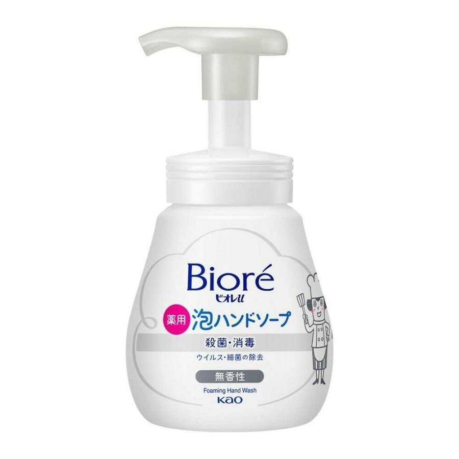 Kao Biore U Foaming  Medicated Hand Soap Unscented Refill 240ml