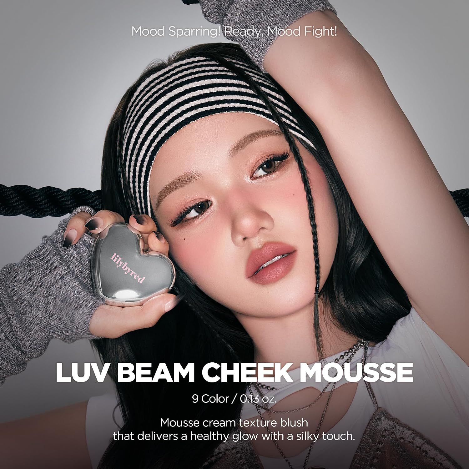 Lilybyred Luv Beam Cheek Mousse #01 Apricot Mousse (Limited Edition)