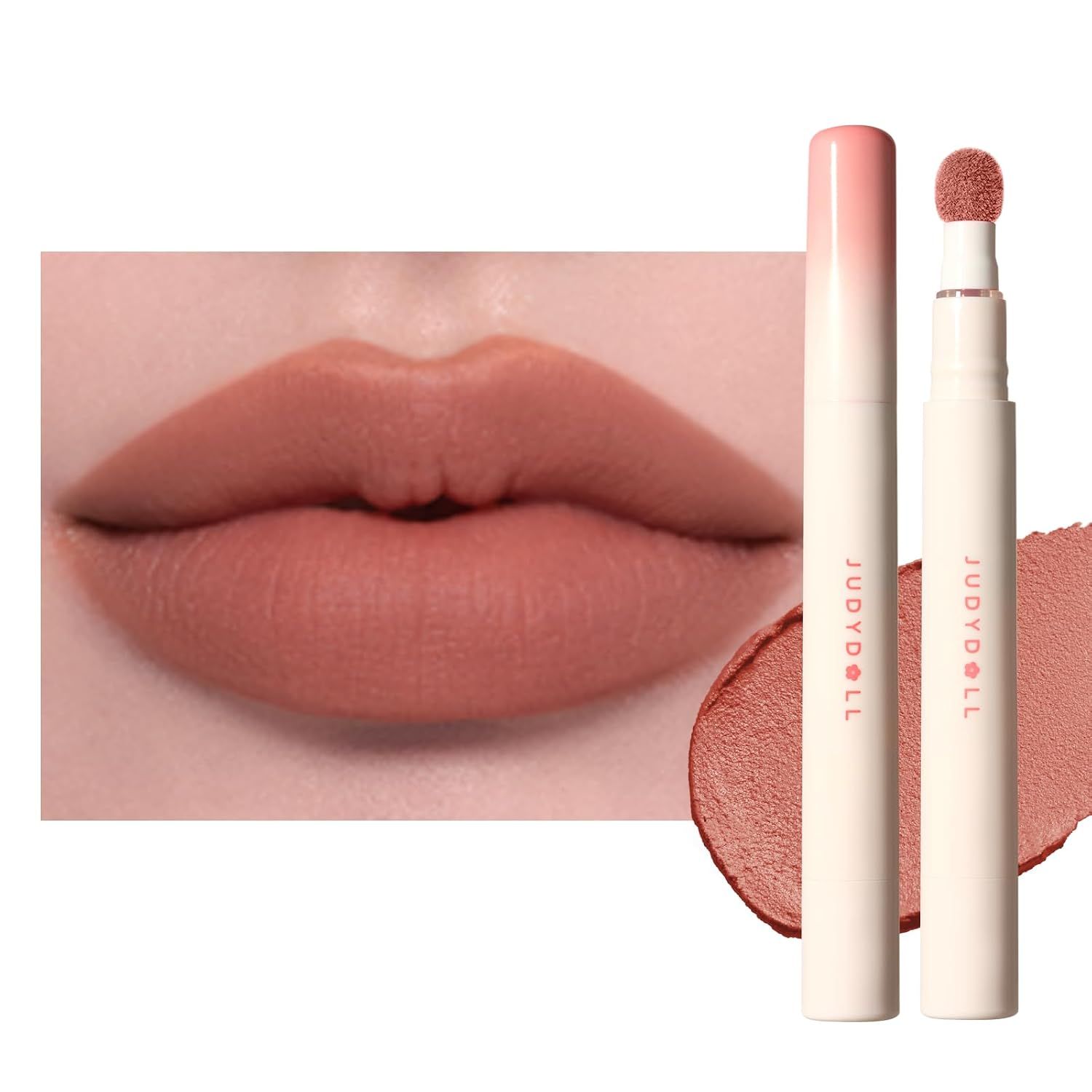 Judydoll Cushion Matte Lock Lip Cream #N12 Toffee Peach