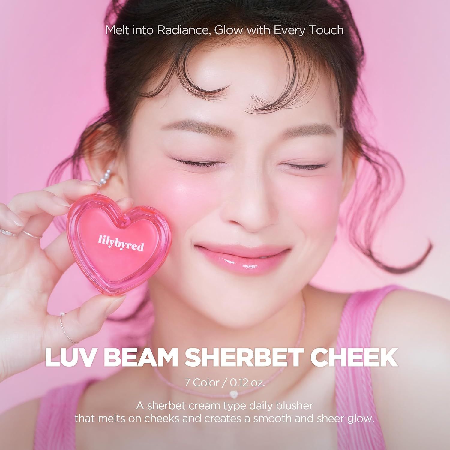 Lilybyred Luv Beam Sherbet Cheek #07 Grape Topping