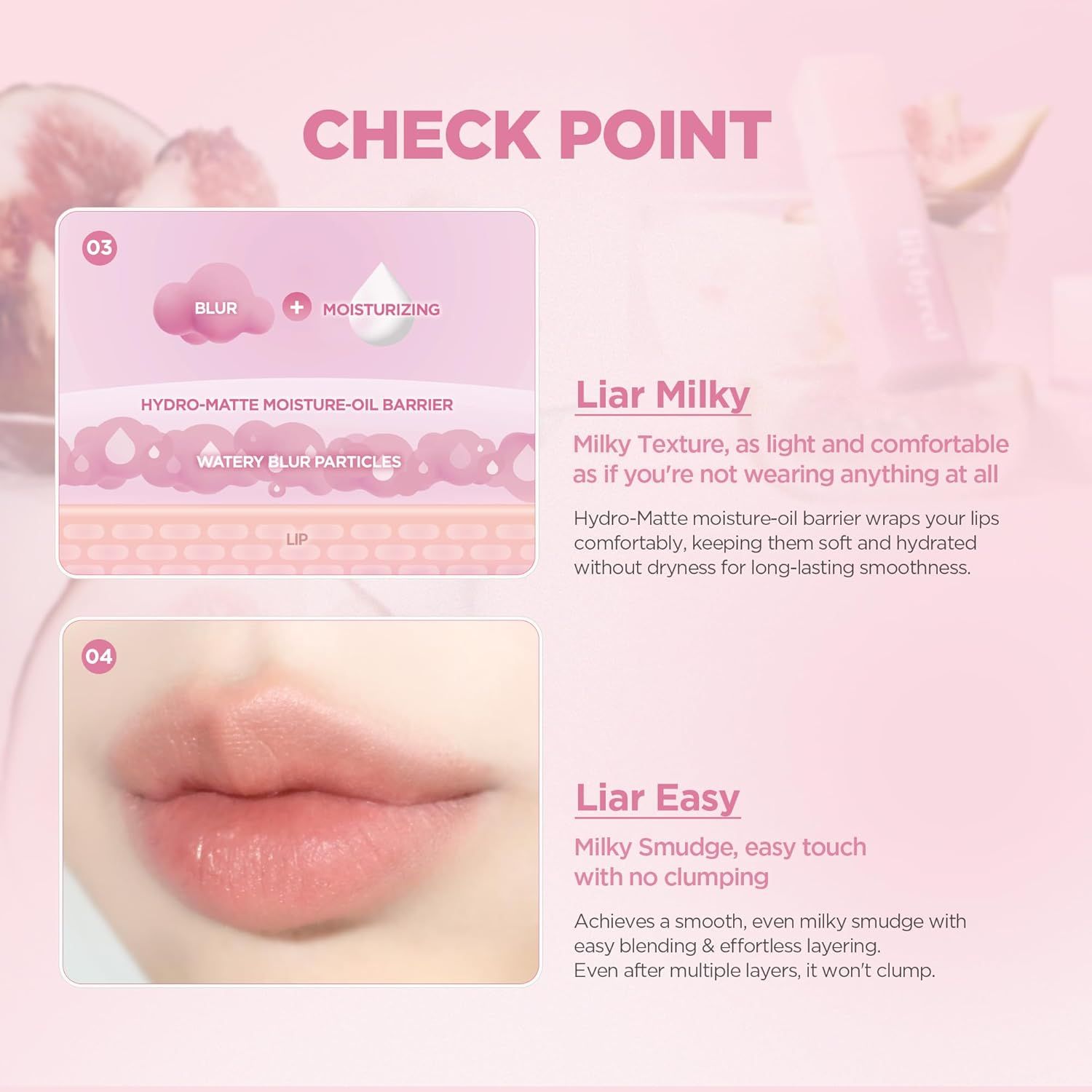 Lilybyred Sweet Liar Milky Tint #01 Vanilla Bean Cream