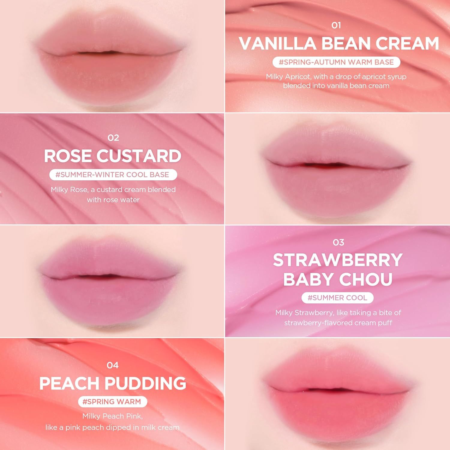 Lilybyred Sweet Liar Milky Tint #01 Vanilla Bean Cream