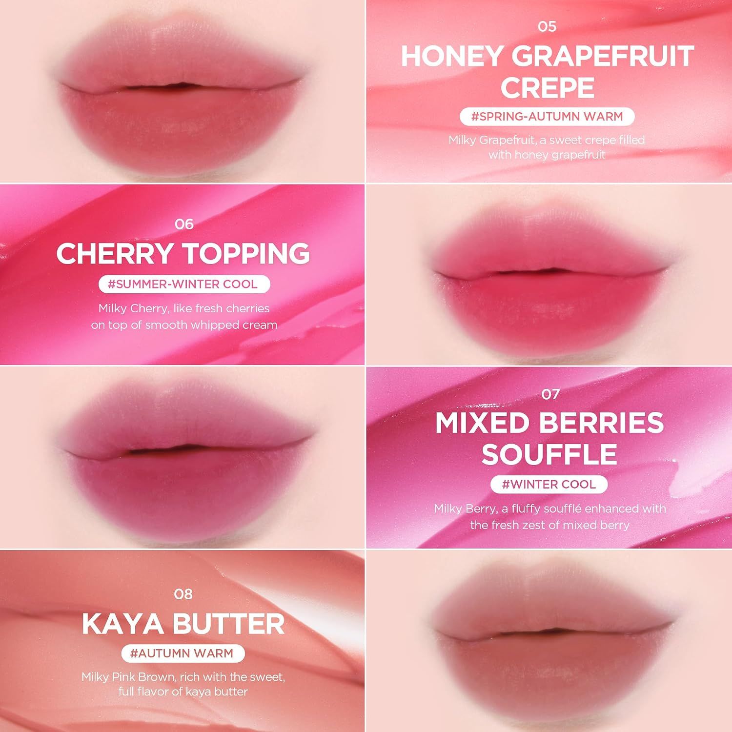 Lilybyred Sweet Liar Milky Tint #05 Honey Grapefruit Crepe