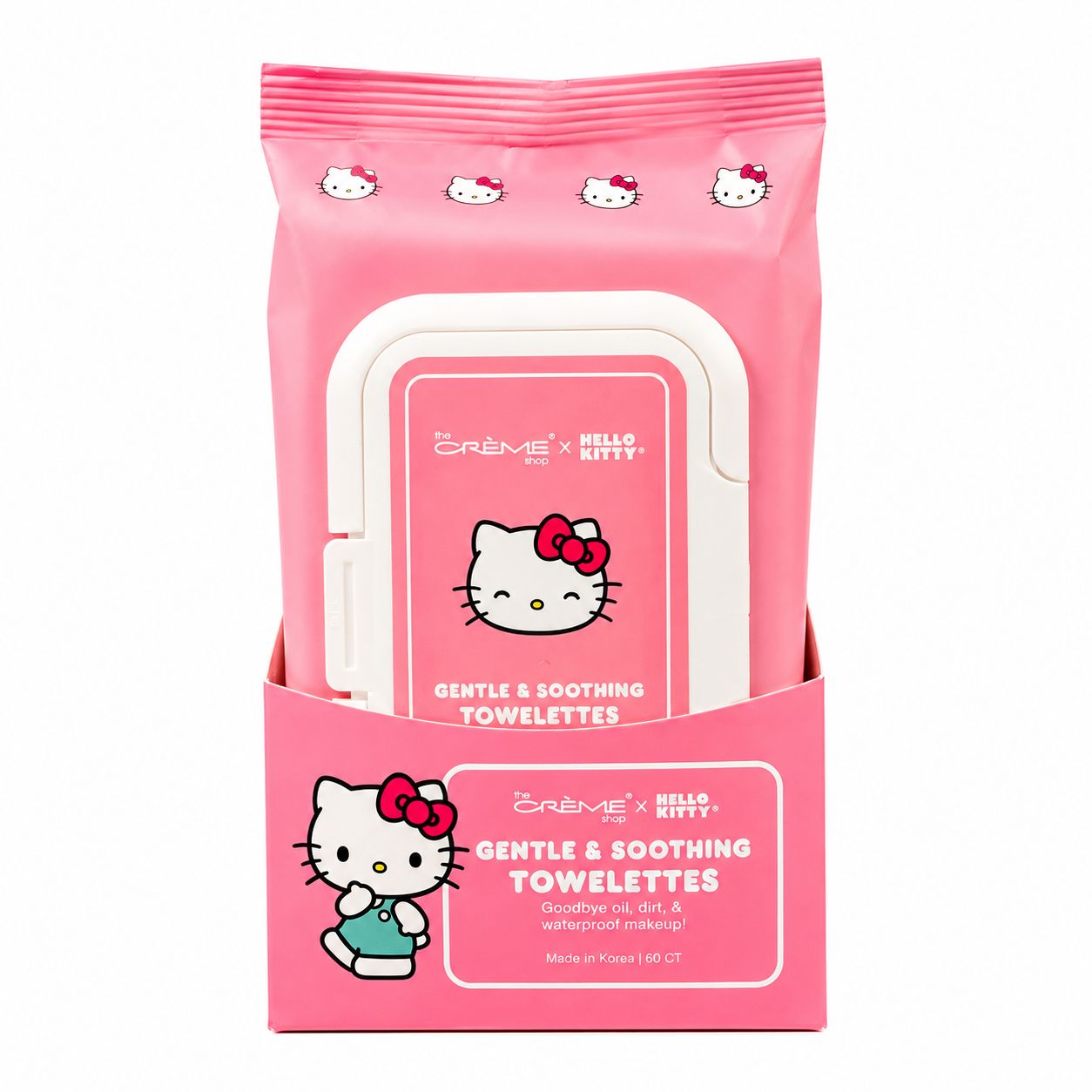 TCS Sanrio Hello Kitty Nourish Cleansing Towelettes 60pcs (Limited)