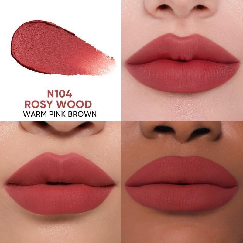 Judydoll Cushion Matte Lock Lip Cream #N104 Rosy Wood