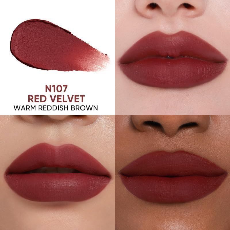 Judydoll Cushion Matte Lock Lip Cream #N107 Red Velvet
