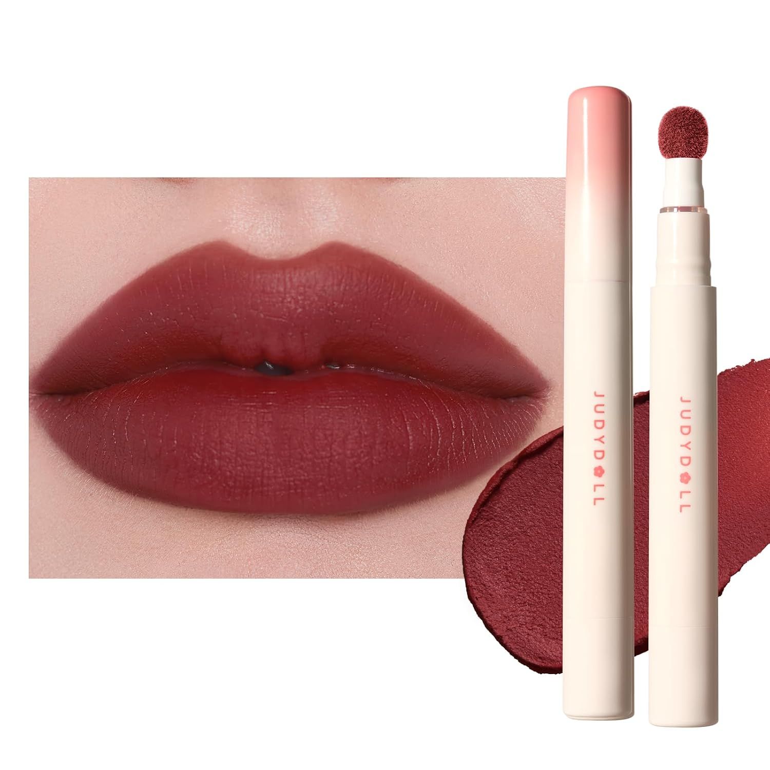 Judydoll Cushion Matte Lock Lip Cream #N107 Red Velvet
