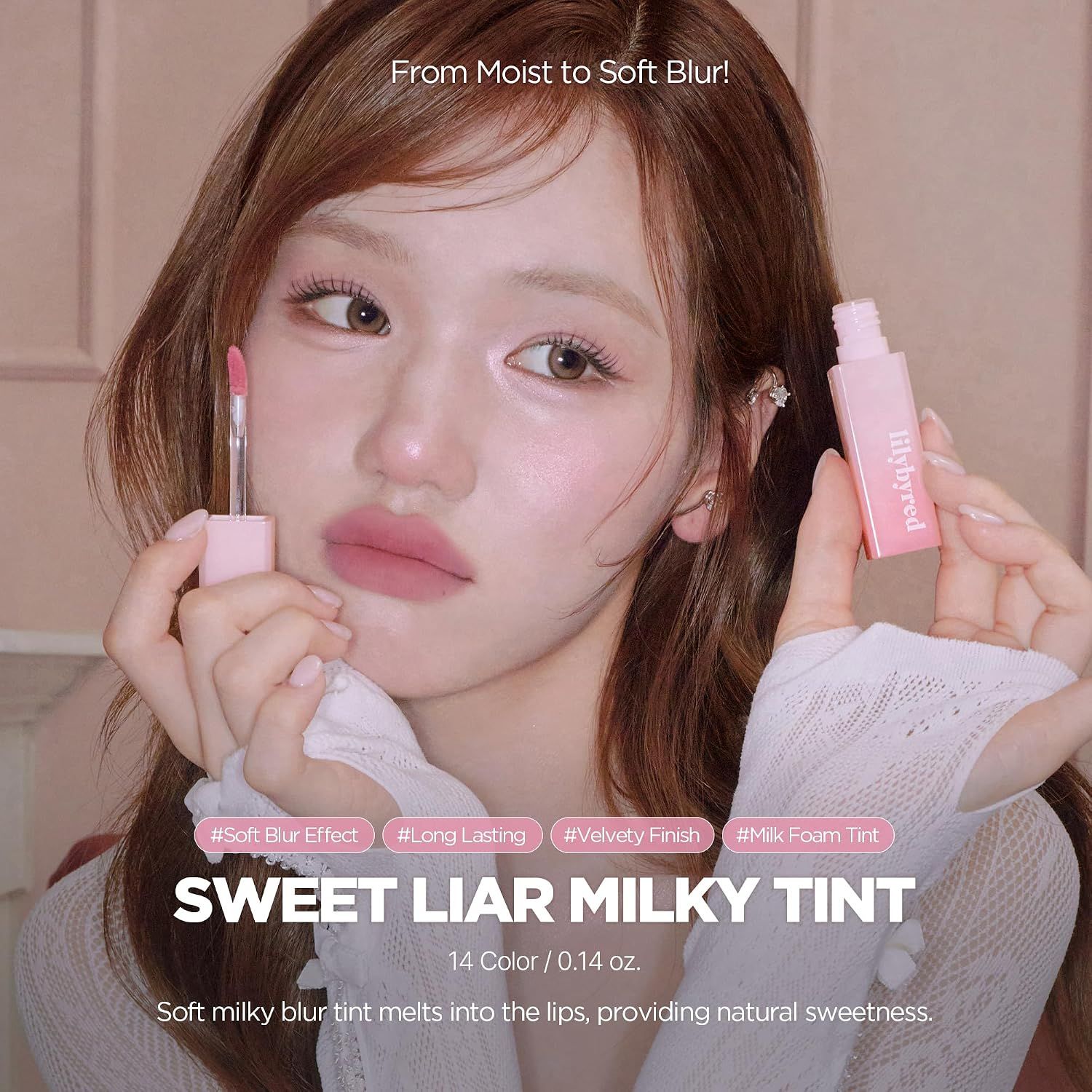 Lilybyred Sweet Liar Milky Tint #07 Mixed Berries Souffle