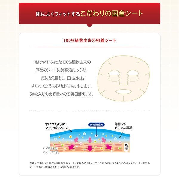 Kose Clear Turn Moist Charge Mask 50pcs/Bag