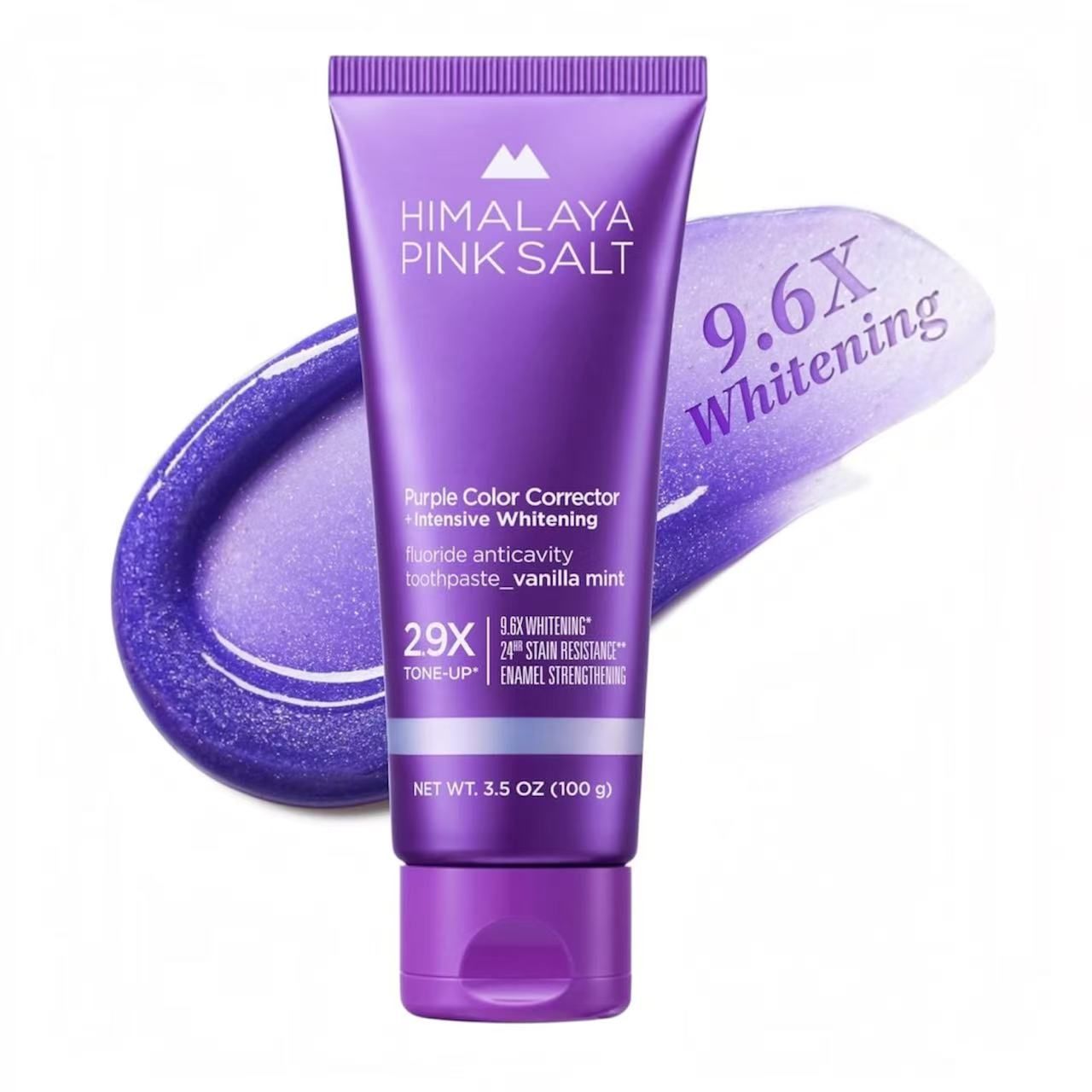 Himalaya Pinksalt Purple Color Corrector Whitening Toothpaste 100ml