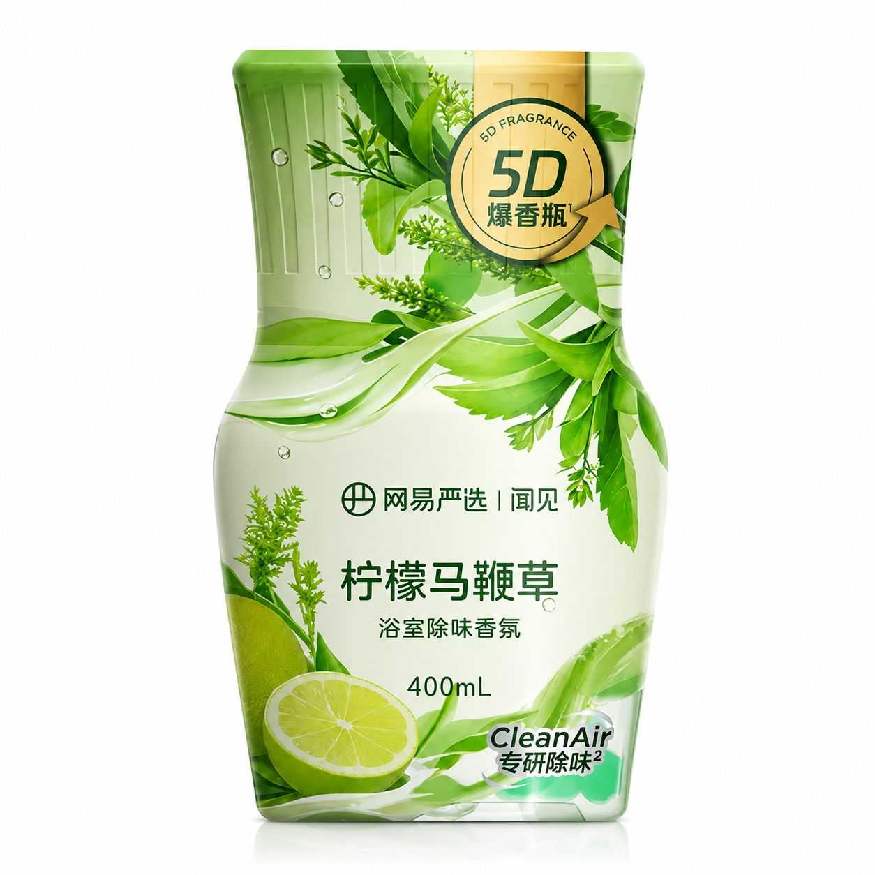 WangYiYanXuan Bathroom Deodorizing Air Freshener - Lemon Verbena 400ml