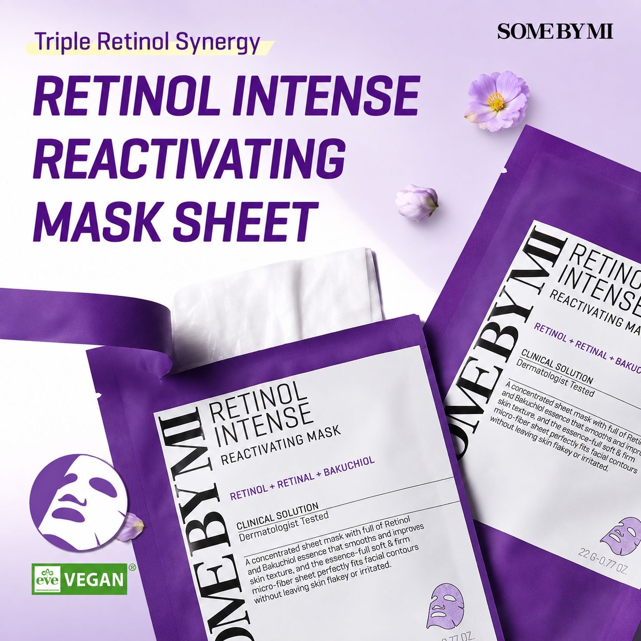 Some By Mi Retinol Intense Reactivating Mask 1 Sheet