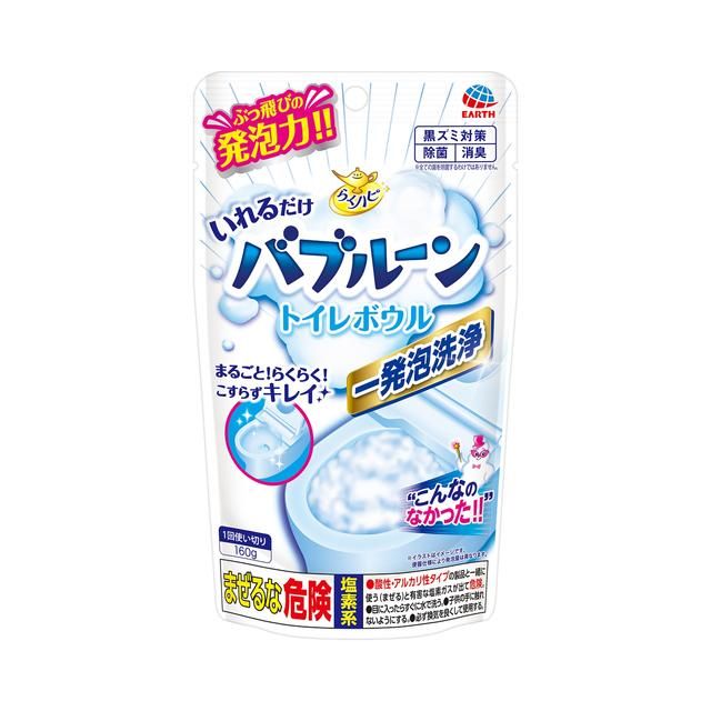 Earth Rakuhapi Bubloon Foaming Toilet Deep Cleaner 180ml