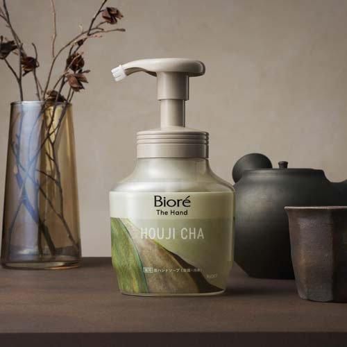 Kao Biore The Hand Peaceful Days Deep Foaming Hand Soap - Houji Cha 280ml