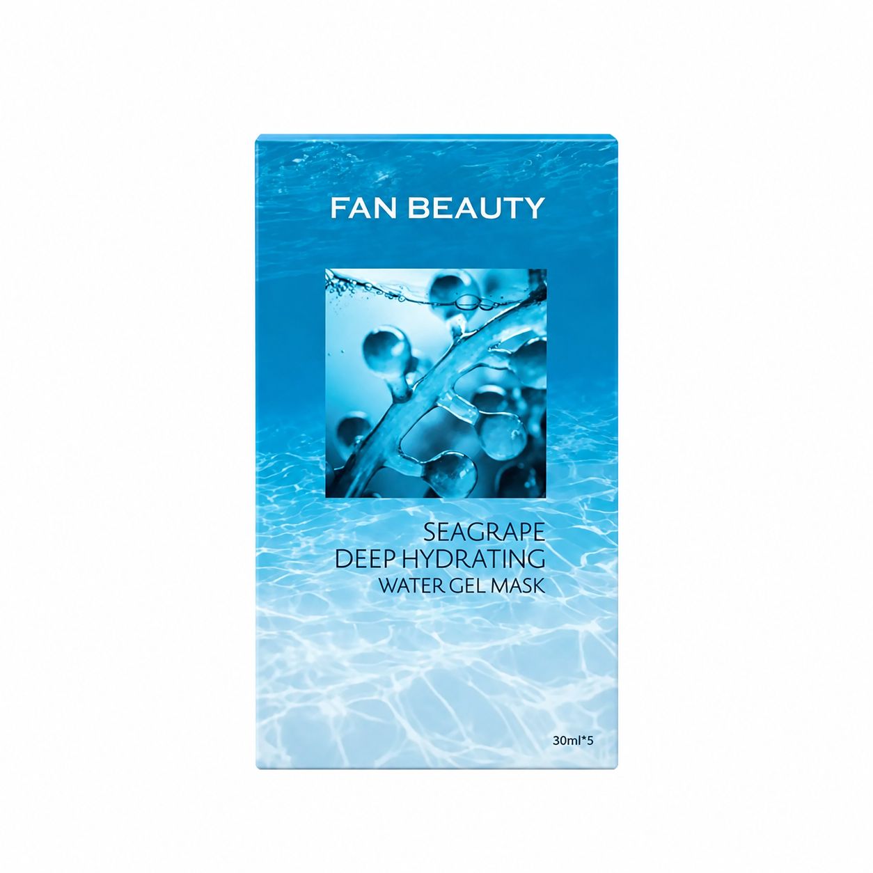 Fan Beauty Diary Seagrape Deep Hydrating Water Gel Mask 5pcs/Box