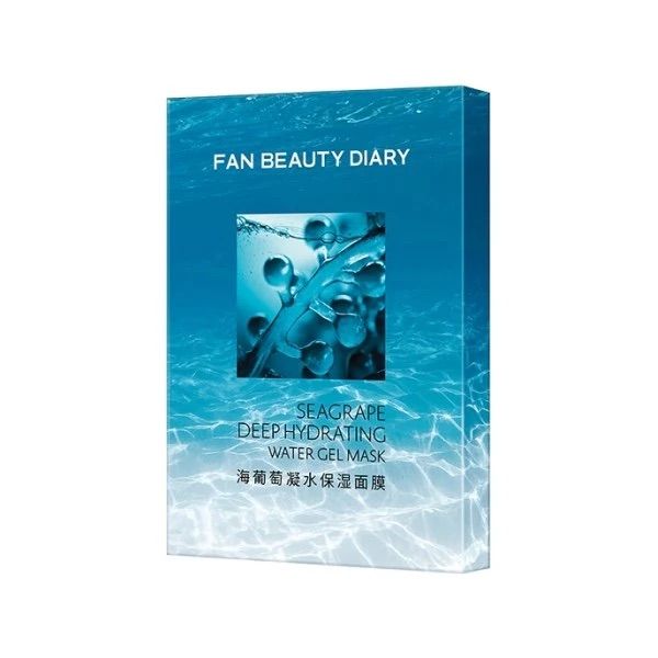Fan Beauty Diary Seagrape Deep Hydrating Water Gel Mask 5pcs/Box