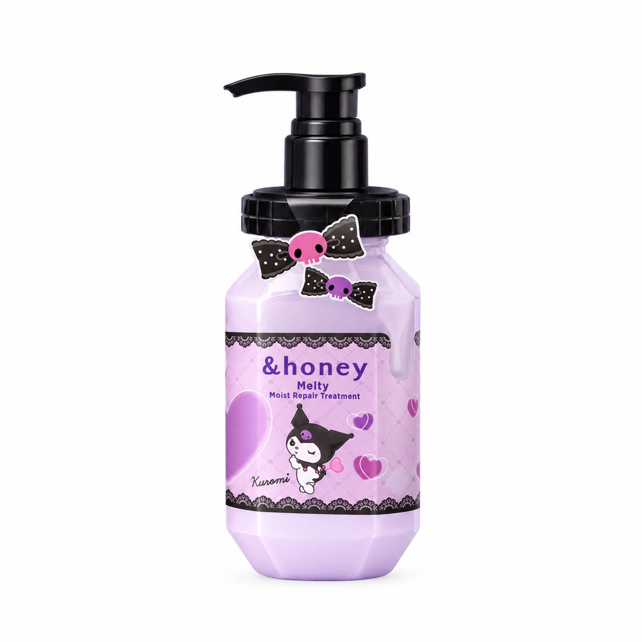 Vicrea &amp;Honey Melty Moist Repair Hair Treatment 2.0 445ml (Kuromi Limited)