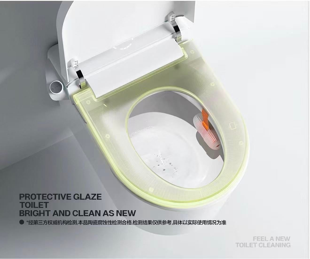 XiaoCangXiong Toilet Cleaning Hanging Baskets Stain Removing Toilet Cleaning Balls - Gardenia