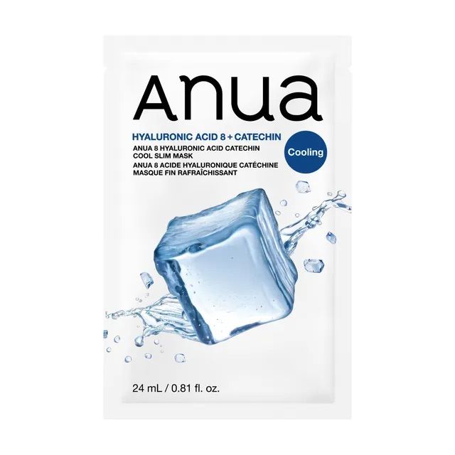 Anua 8 Hyaluronic Acid Catechin Cool Slim Mask 1 Sheet