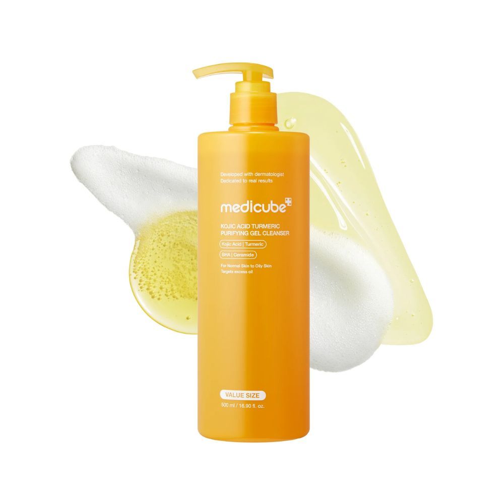 Medicube Kojic Acid Turmeric Gel To Foam Cleanser 500ml