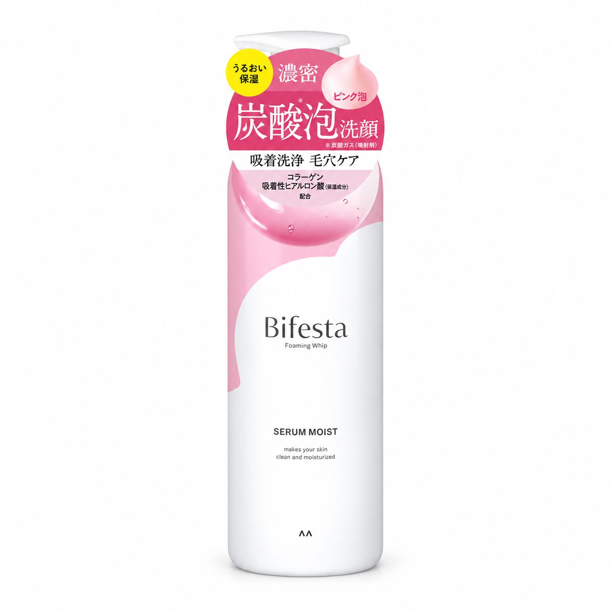 Mandom Bifesta Foaming Whip - Serum Moist