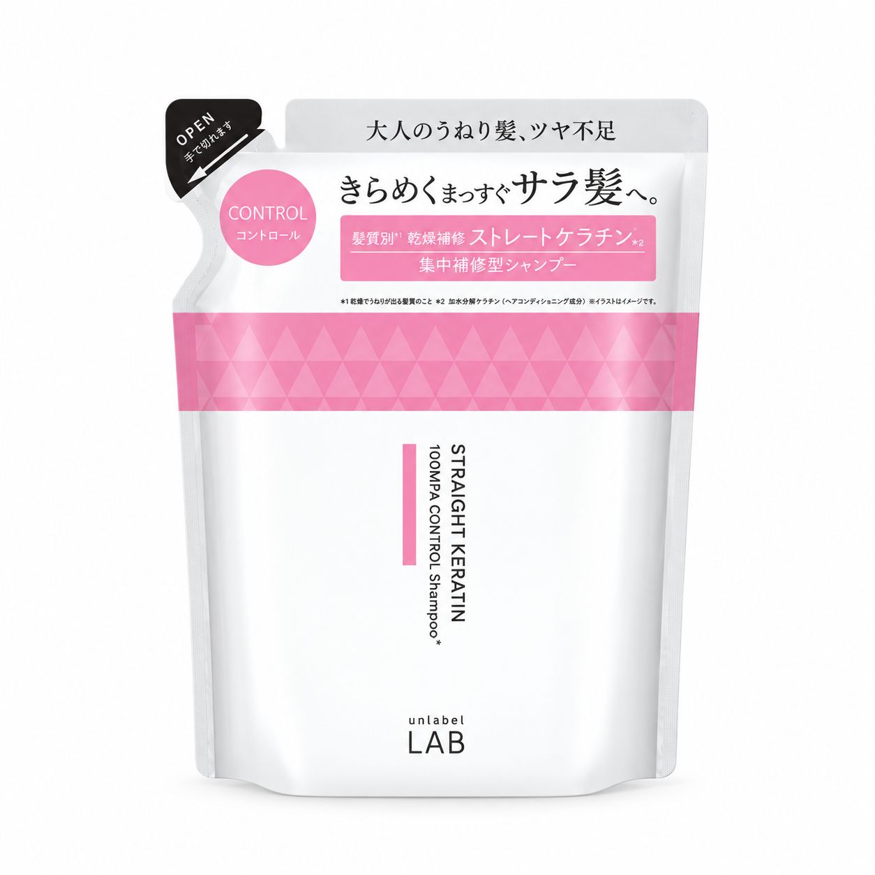 JPS Labo Unlabel Lab Keratin Control Shampoo Refill 310ml