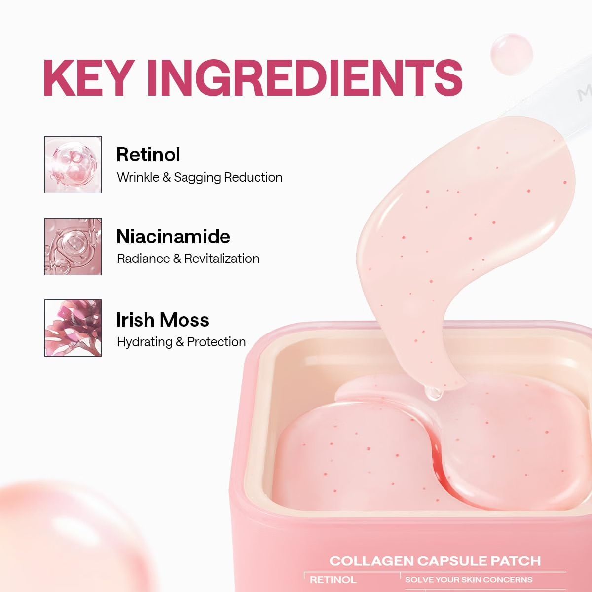 Mediheal Collagen Capsule Patch Retinol 60pcs/Box