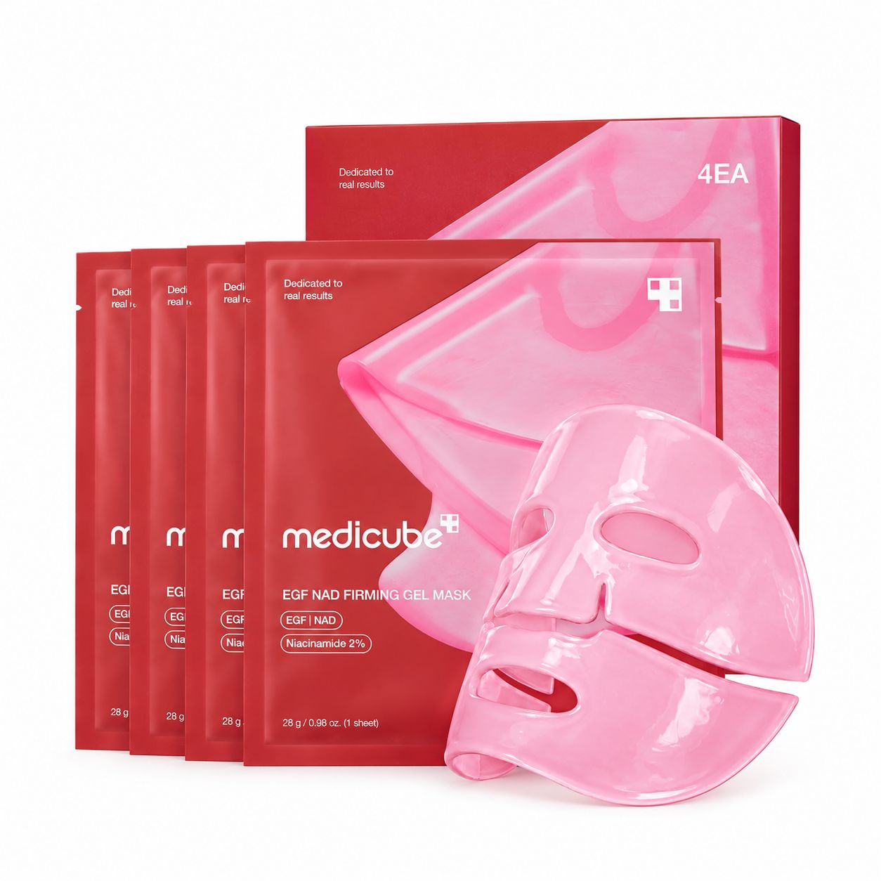 Medicube EGF NAD Firming Gel Mask 4 Sheets/Box