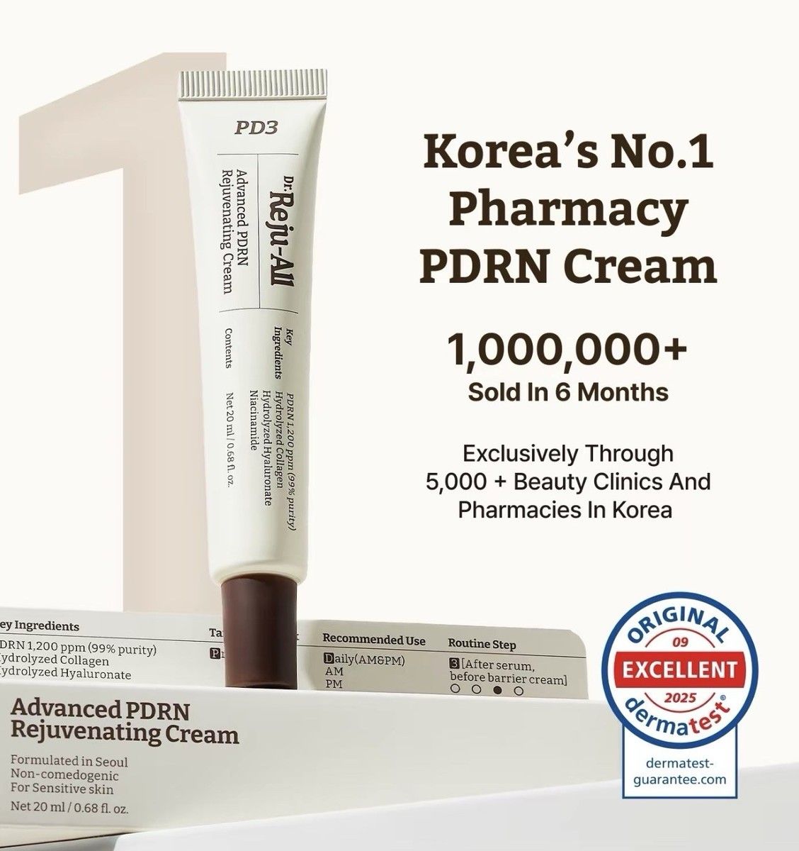Dr.Reju-All Advanced PDRN Rejuvenating Cream 20ml