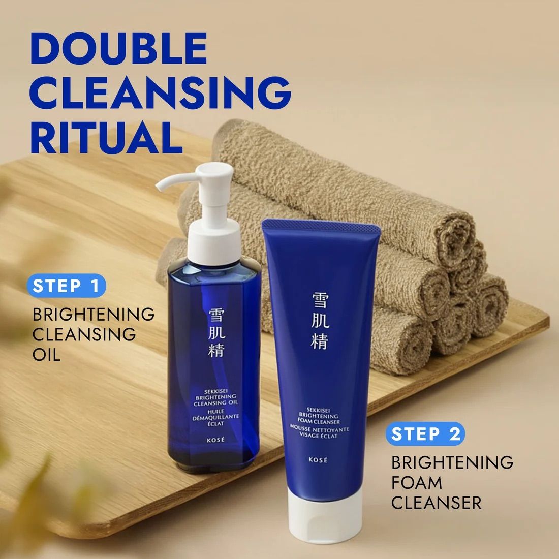 Kose Sekkisei Brightening Foam Cleanser 125ml