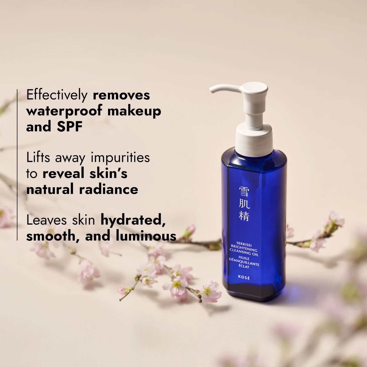 Kose Sekkisei Brightening Cleansing Oil 150ml