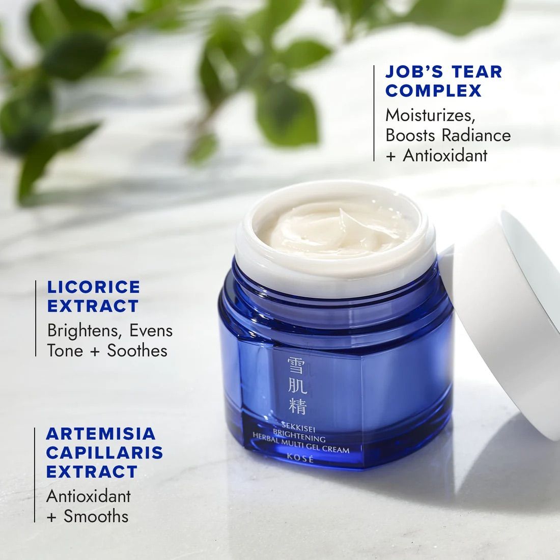 Kose Sekkisei Brightening Herbal Multi Gel Cream 78ml