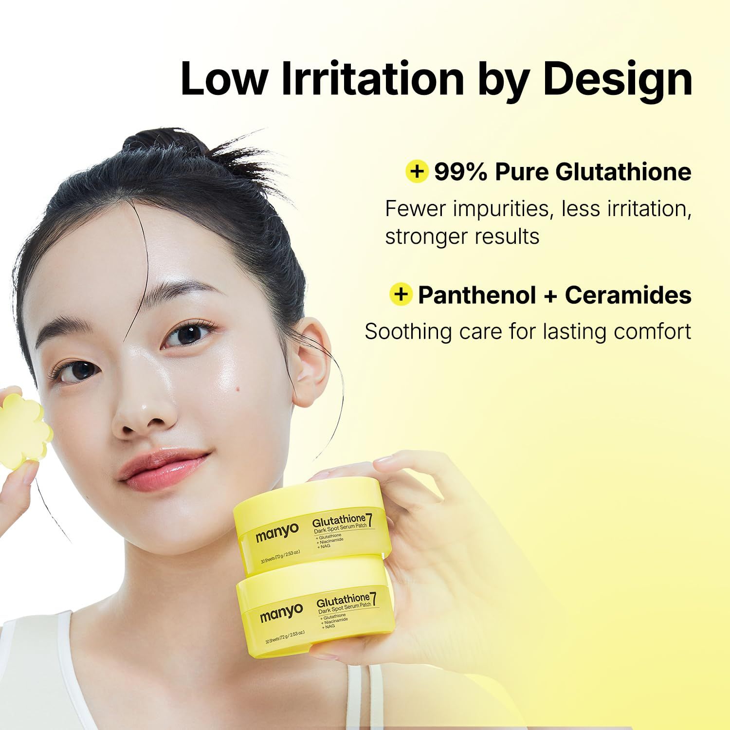 Ma:nyo Glutathione 7 Dark Spot Serum Patch 30pcs/Box