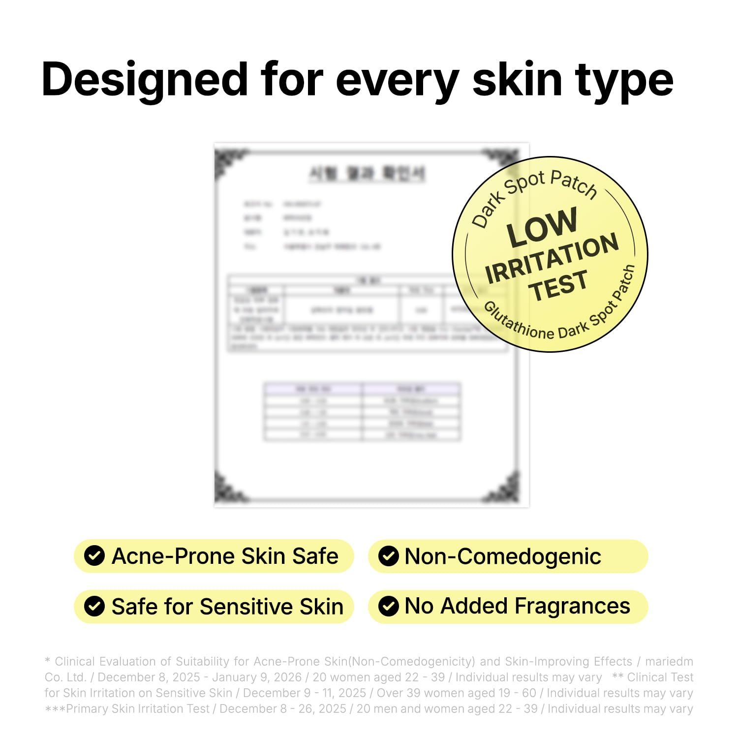 Ma:nyo Glutathione 7 Dark Spot Serum Patch 30pcs/Box