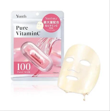 Yunth Pure Vitamine C Serum Sheet Mask 7pcs
