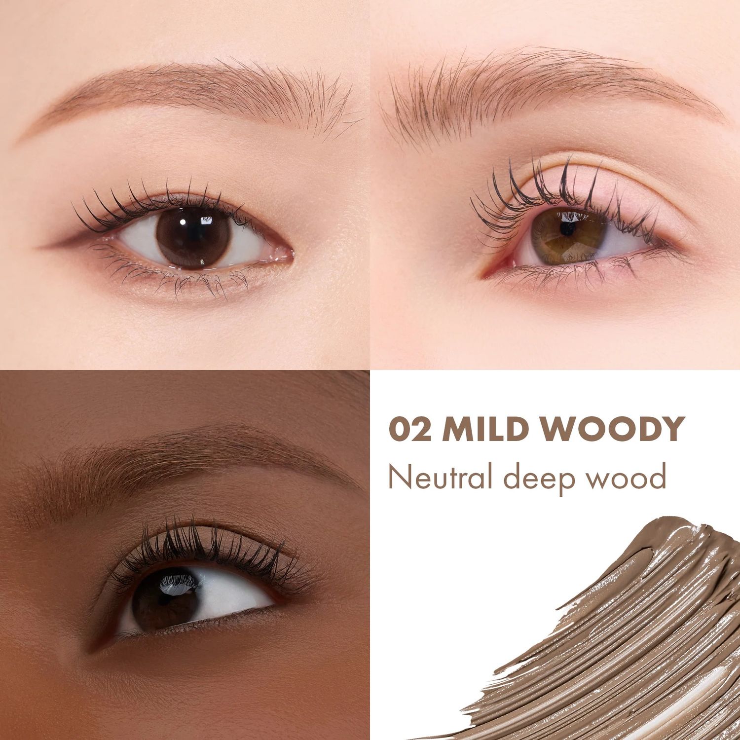 Rom&amp;nd Han All Brow Cara #02 Mild Woody
