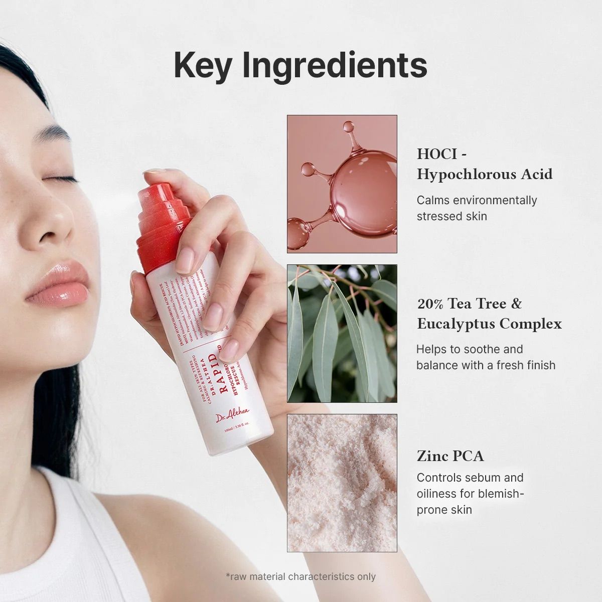 Dr. Althea Rapid Hypochlorous Acid Rescue Mist 100ml