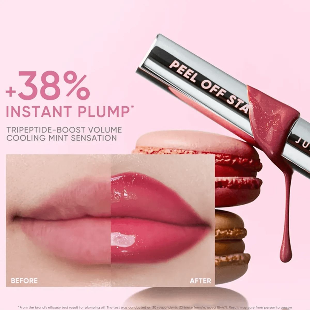 Judydoll Peel Off Stain &amp; Plumping Oil #01 Rosy Pearl