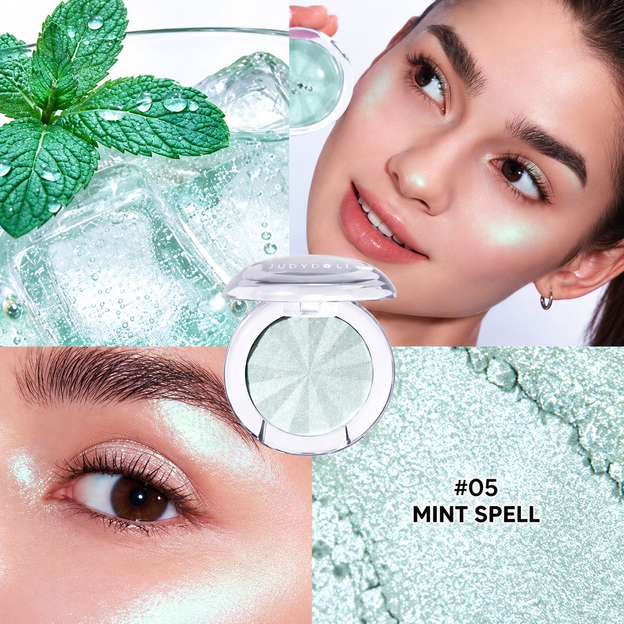 Judydoll Glow Magnify Highlighter #05 Mint Spell