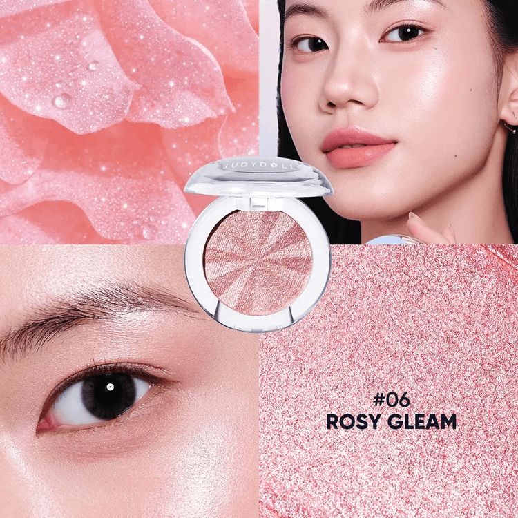 Judydoll Glow Magnify Highlighter #06 Rosy Gleam