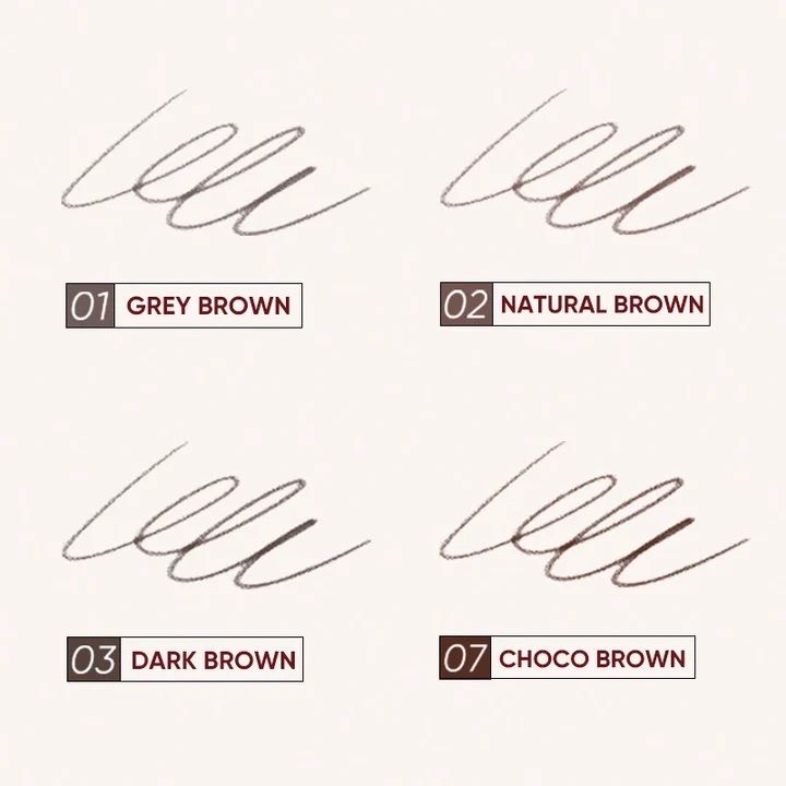 Judydoll Triangular Eyebrow Pencil #02 Natural Brown